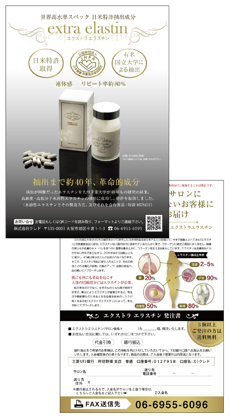 チラシ・パンフレットデザイン例